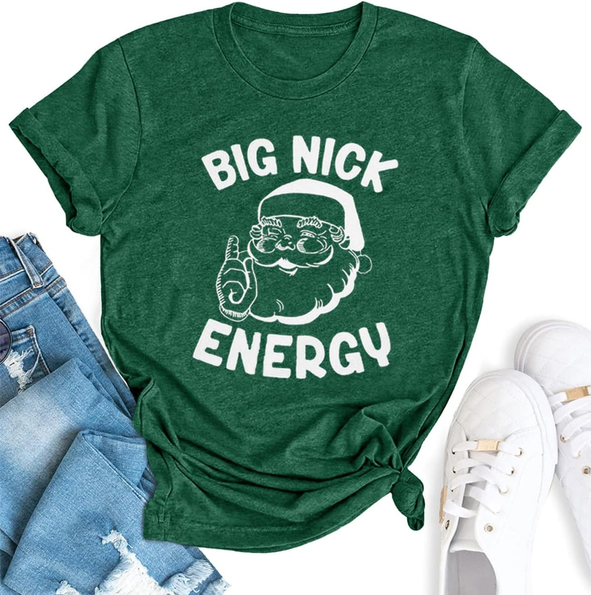 Big Nick Energy Christmas T-Shirt