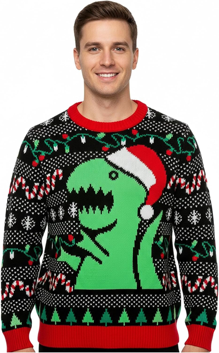 Christmas T-Rex Ugly Christmas Sweater