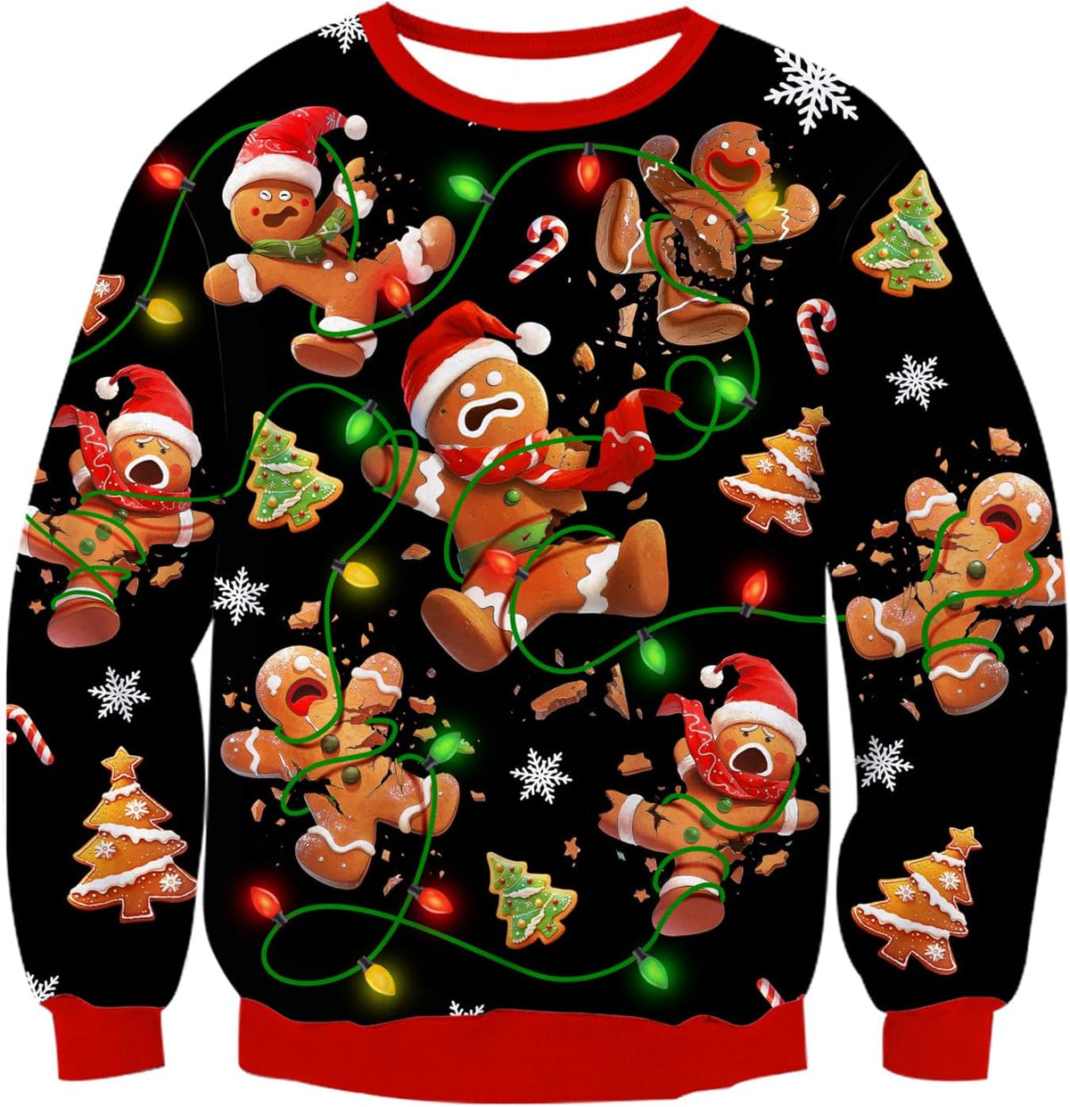 Gingerbread Party Christmas Sweatshirt