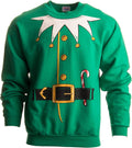 Elf Costume Christmas Sweatshirt