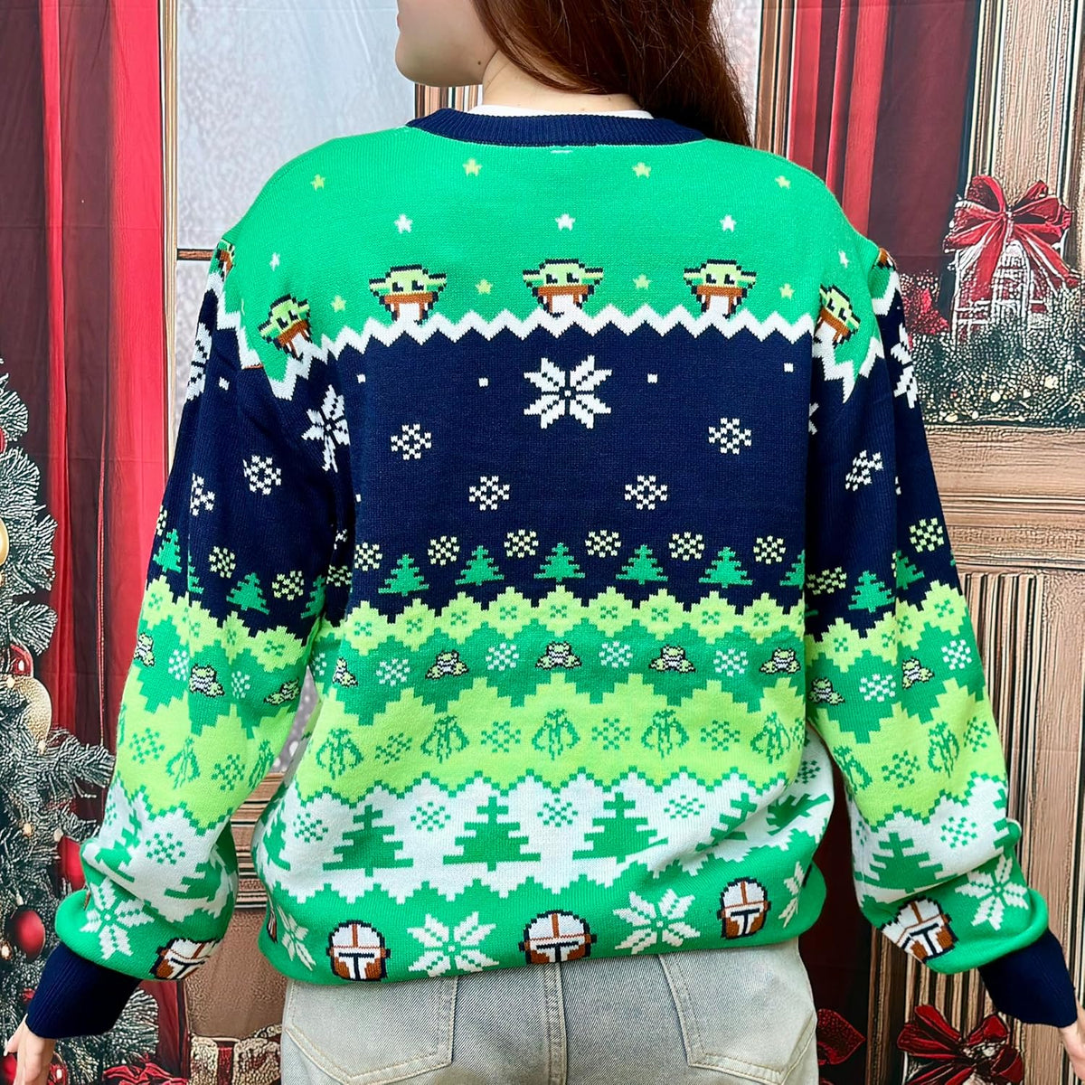 Santalorian Leg Lamp Ugly Christmas Sweater, view 3