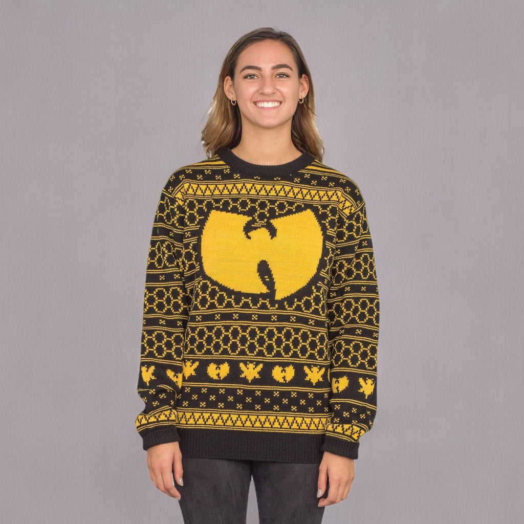 Killer Bees Black and Yellow Ugly Christmas Sweater, view 8
