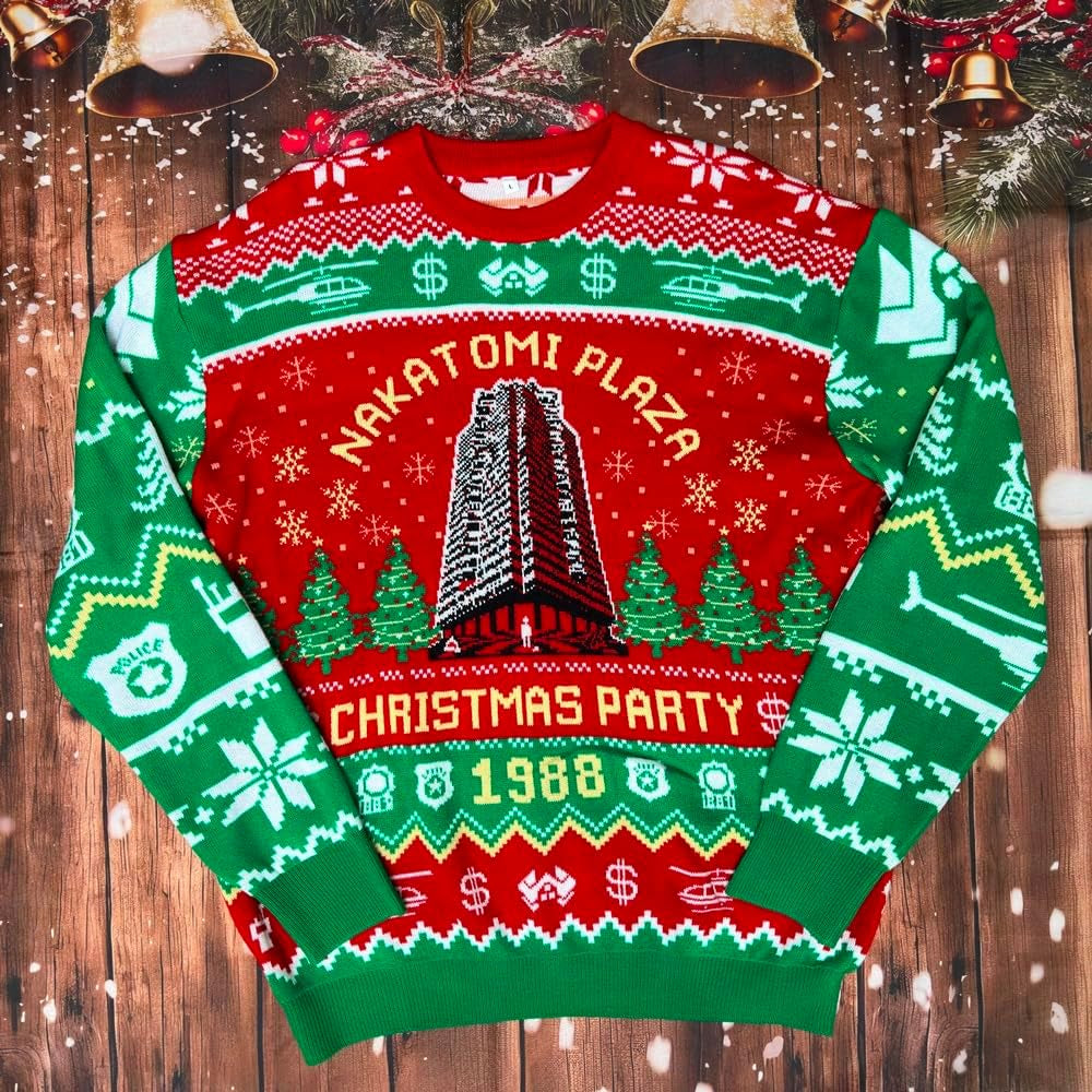 Nakatomi Plaza Christmas Party Ugly Sweater, view 2