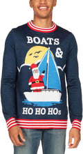 Boats and Ho Ho Hos Ugly Christmas Sweater