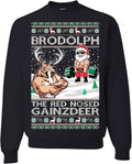 Red Nosed Gainzdeer Christmas Sweatshirt