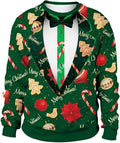 Christmas Tuxedo Ugly Sweatshirt