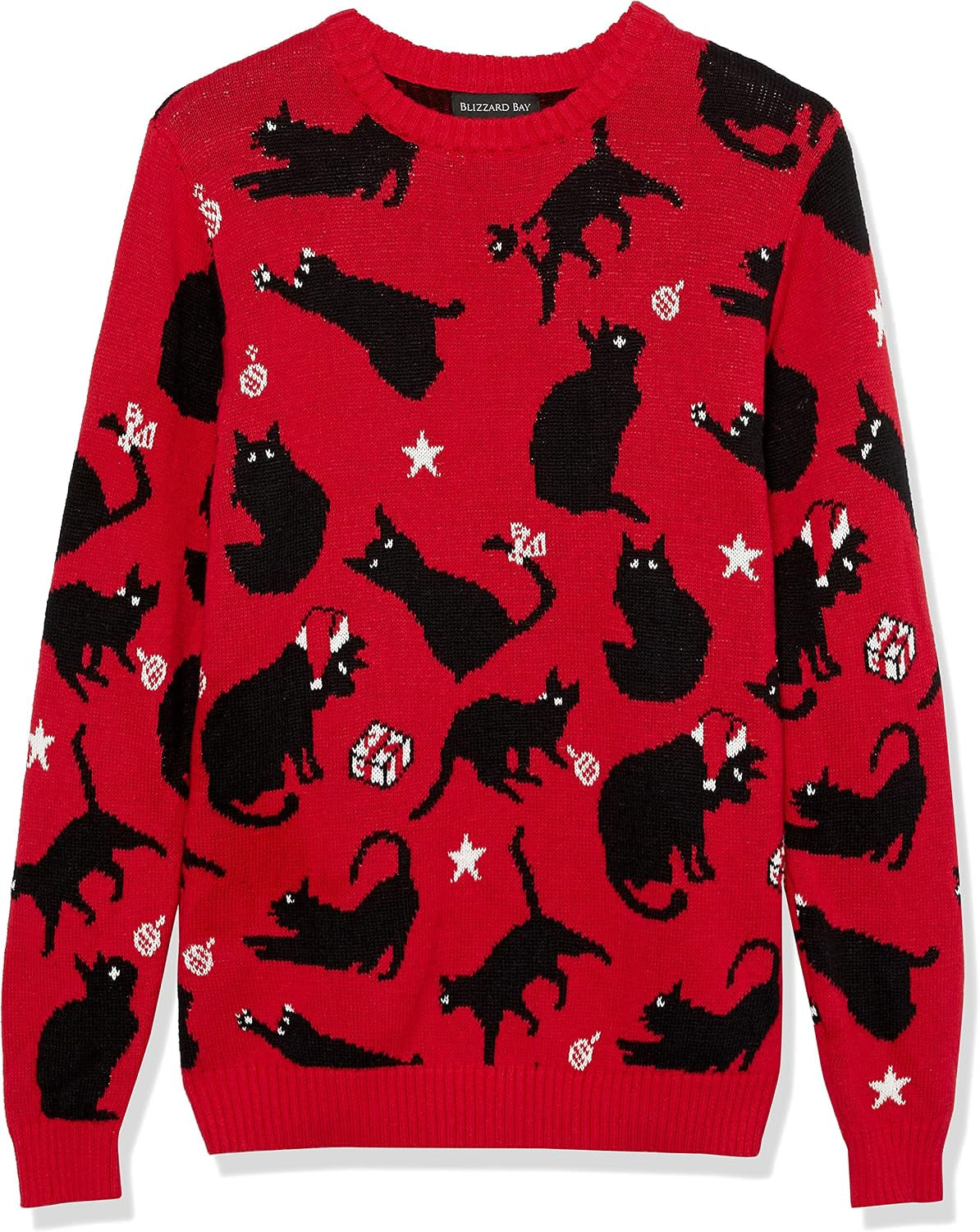 Black Cat Ugly Christmas Sweater
