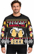 It's the Most Wonderful Time for a Beer Ugly Christmas Sweater