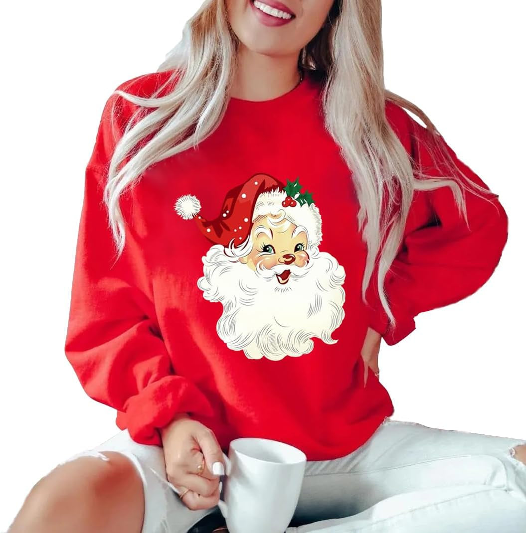 Vintage Santa Christmas Sweatshirt