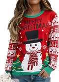 Merry Christmas Snowman Sweatshirt