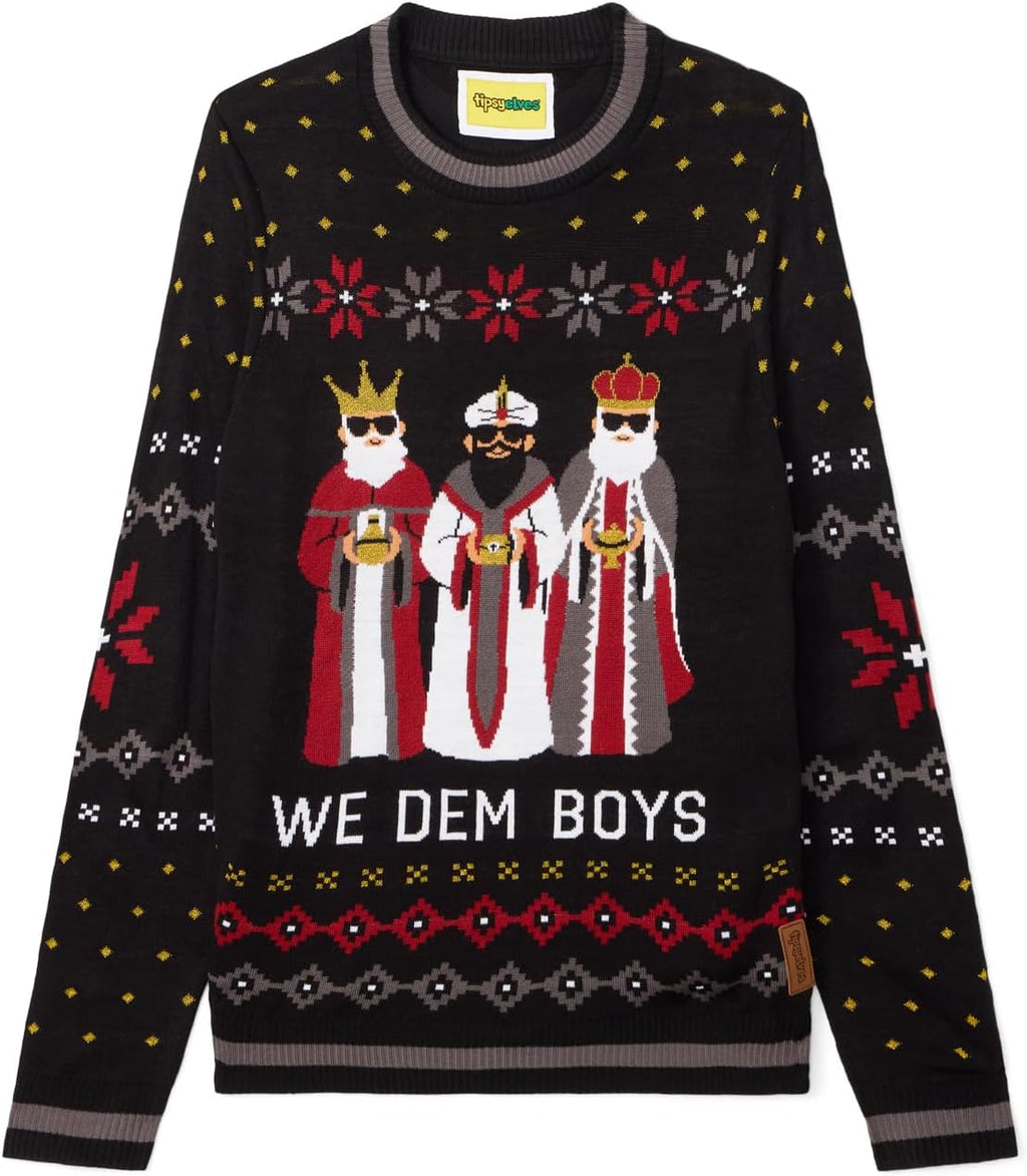 We Dem Boys Ugly Christmas Sweater, view 4