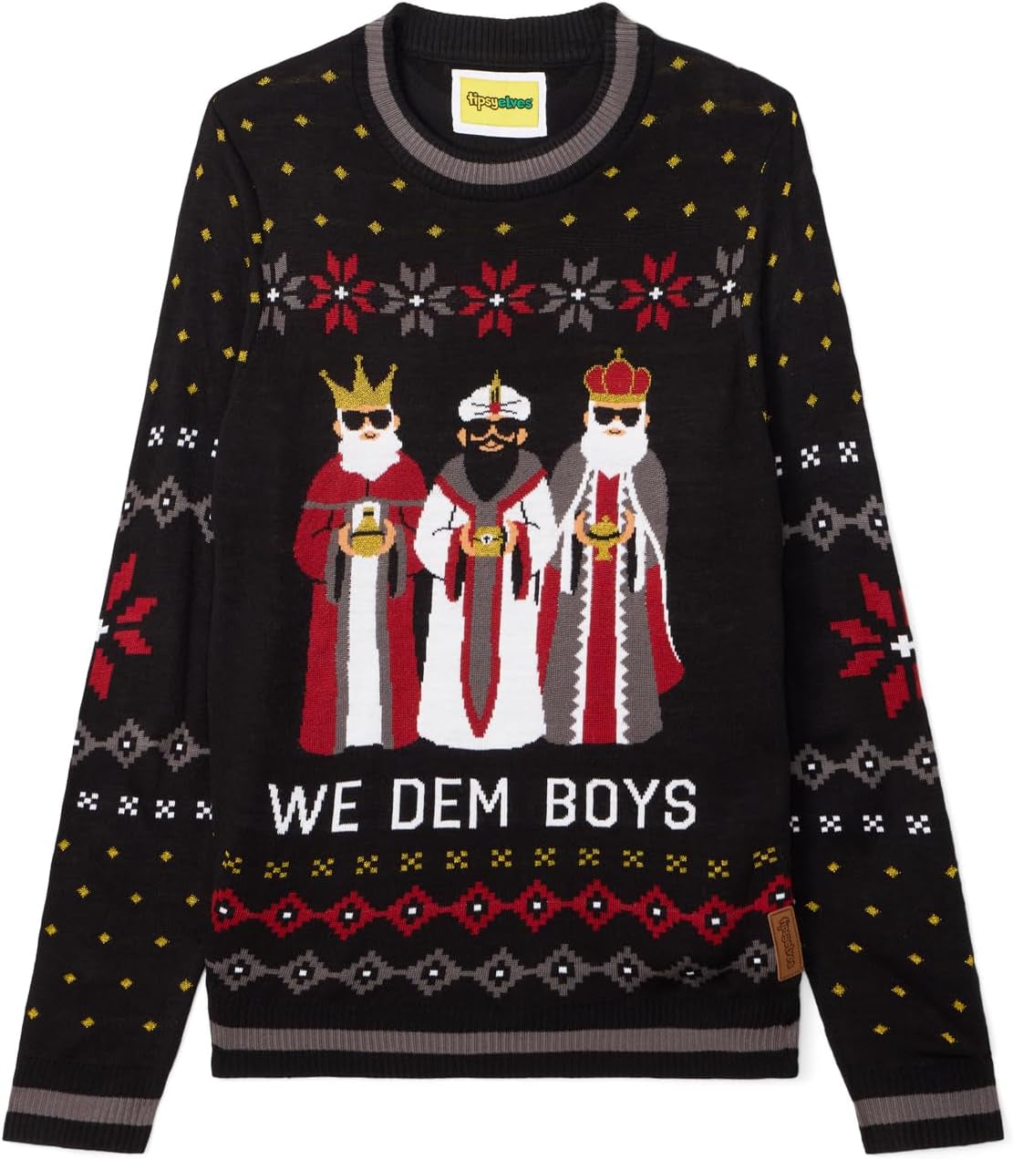 We Dem Boys Ugly Christmas Sweater, view 4