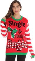Single and Ready to Jingle Ugly Christmas Sweater