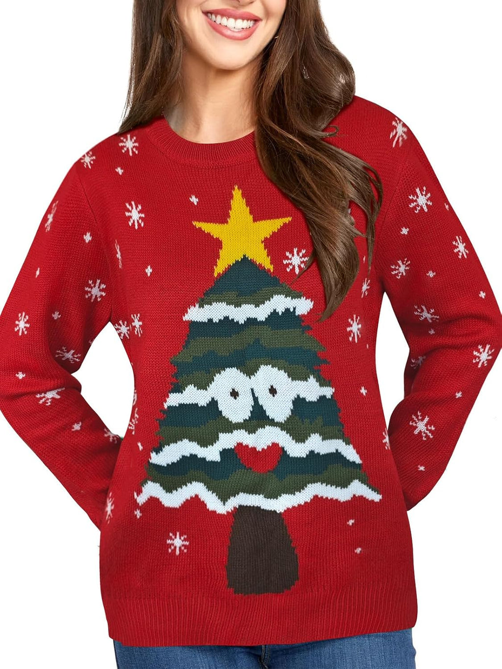 Goofy Christmas Tree Ugly Sweatshirt