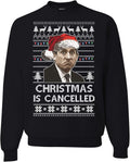 Christmas Is Cancelled Office Sweatshirt, view 11