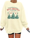 White Christmas Inn Oversized Sweatshirt