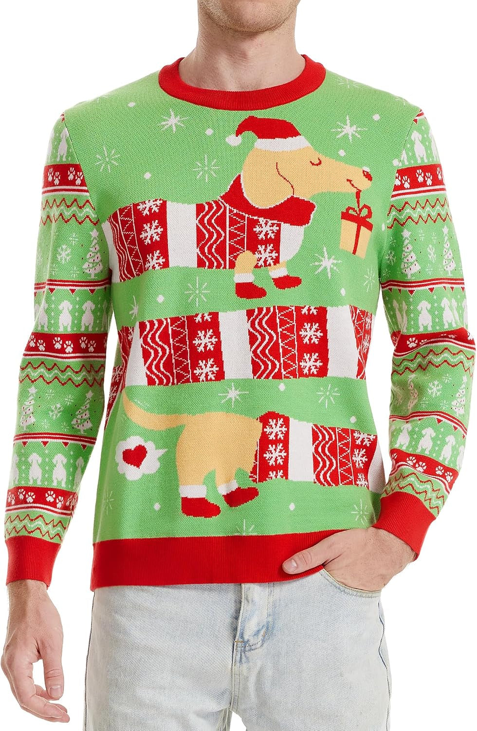Dachshund Ugly Christmas Sweater