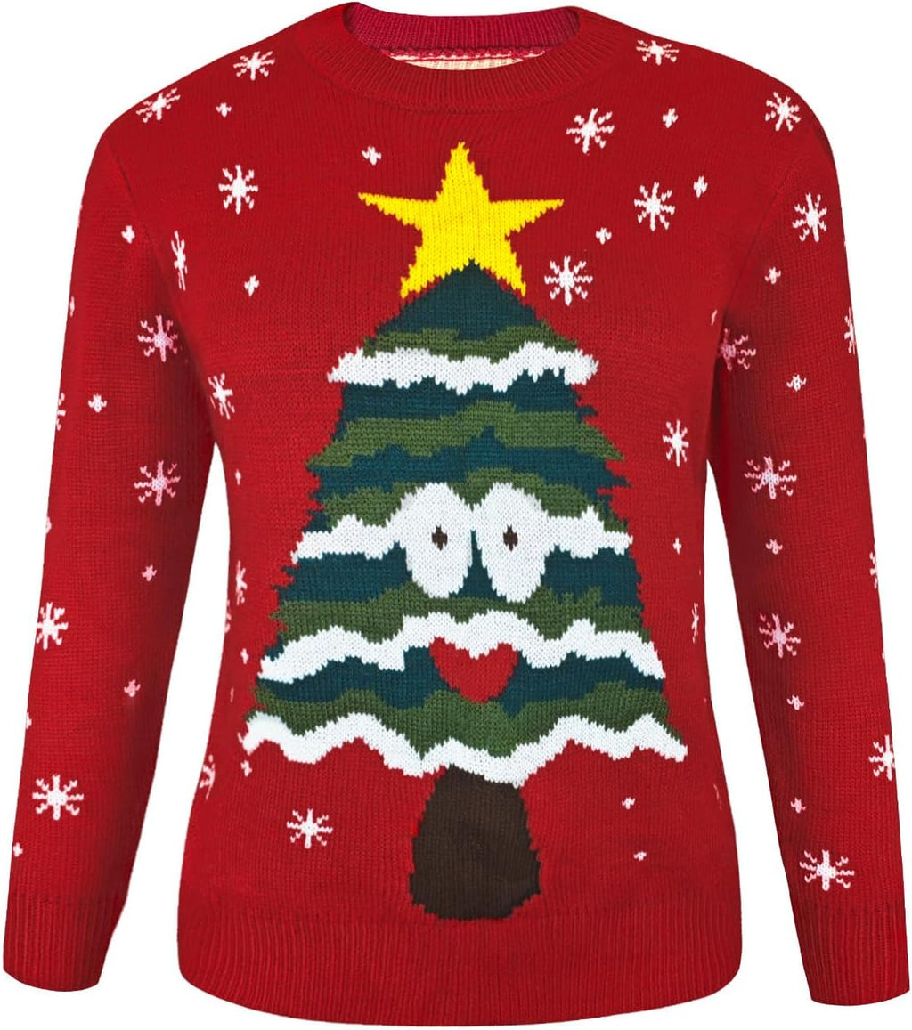 Goofy Christmas Tree Ugly Sweatshirt