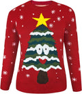 Goofy Christmas Tree Ugly Sweatshirt