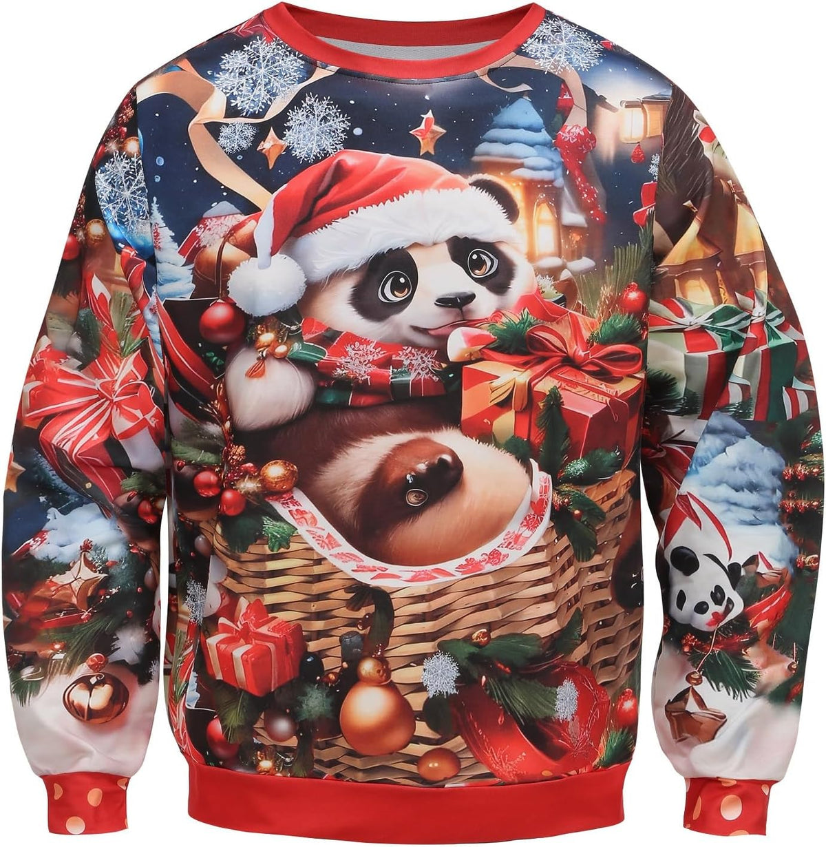 Christmas Panda Ugly Sweatshirt