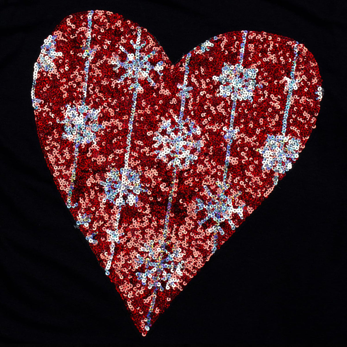 Plaid Heart Christmas Top
