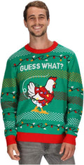 Guess What Chicken Butt Ugly Christmas Sweater
