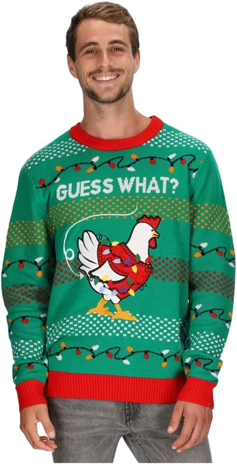 Guess What Chicken Butt Ugly Christmas Sweater