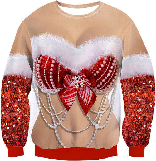 Christmas Corset Illusion Sweatshirt