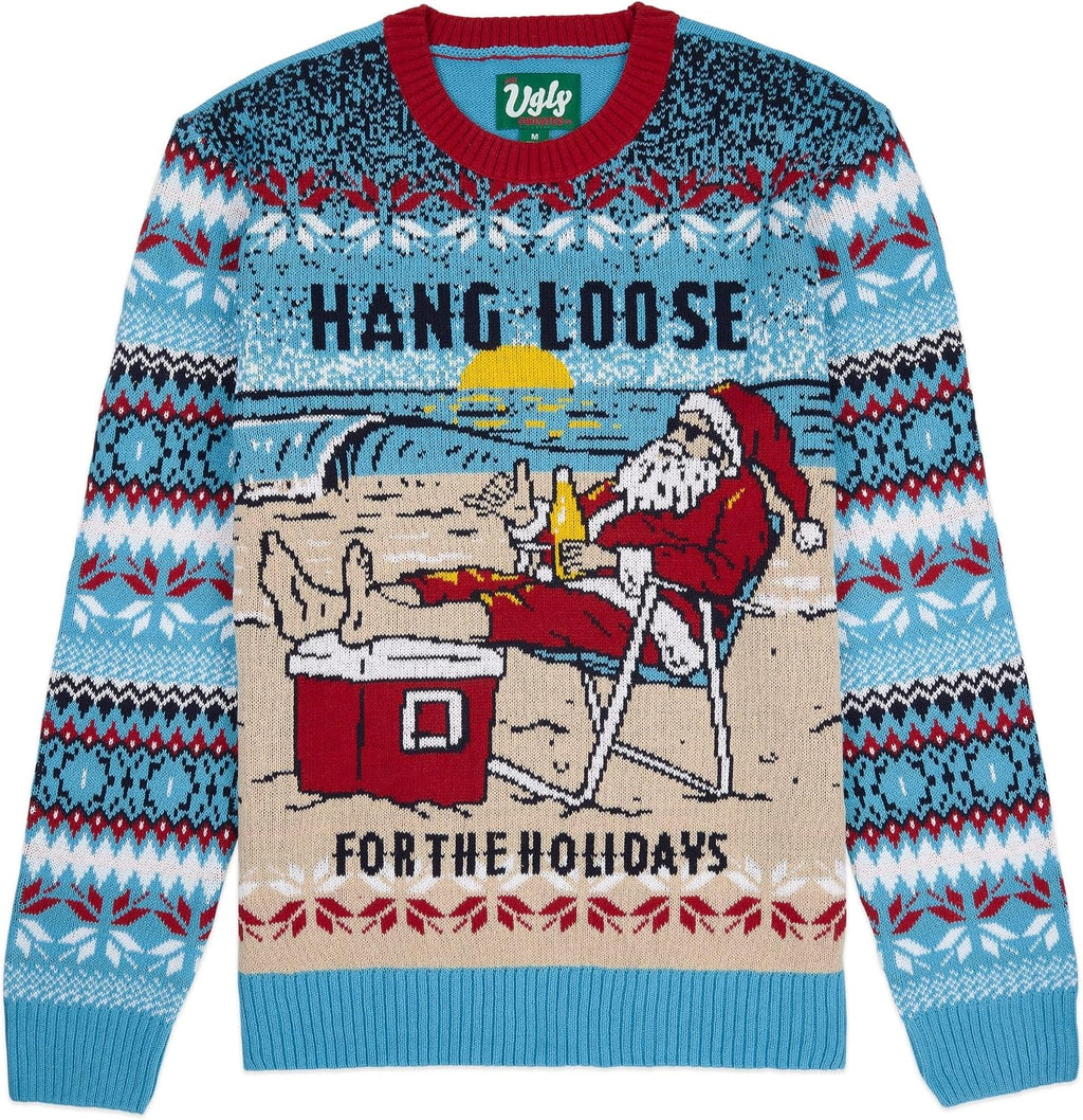 Hang Loose for the Holidays Ugly Sweater
