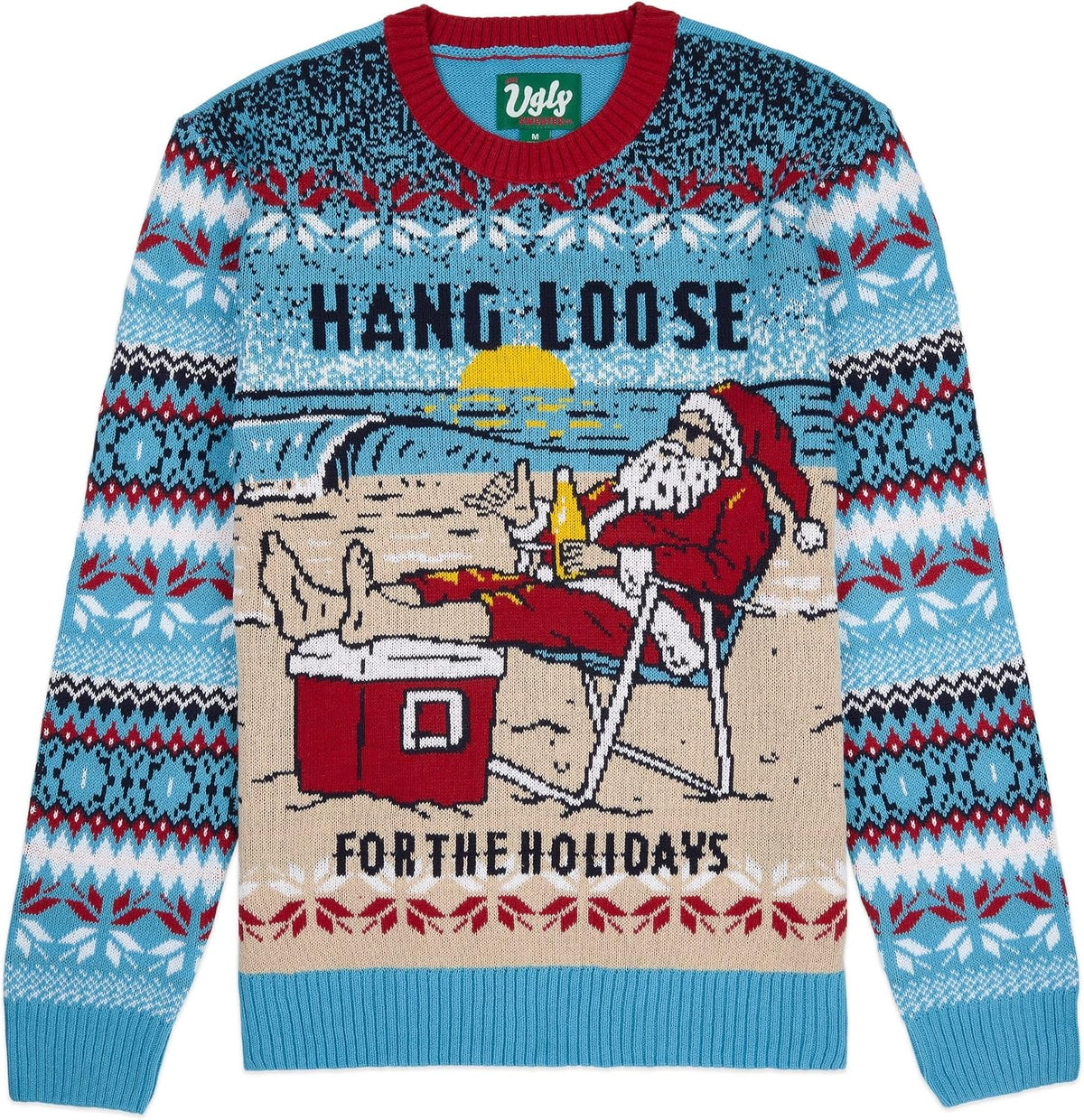 Hang Loose for the Holidays Ugly Sweater