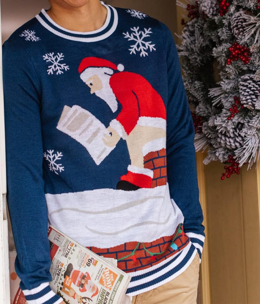 Santa Claus Ugly Christmas Sweater, view 4