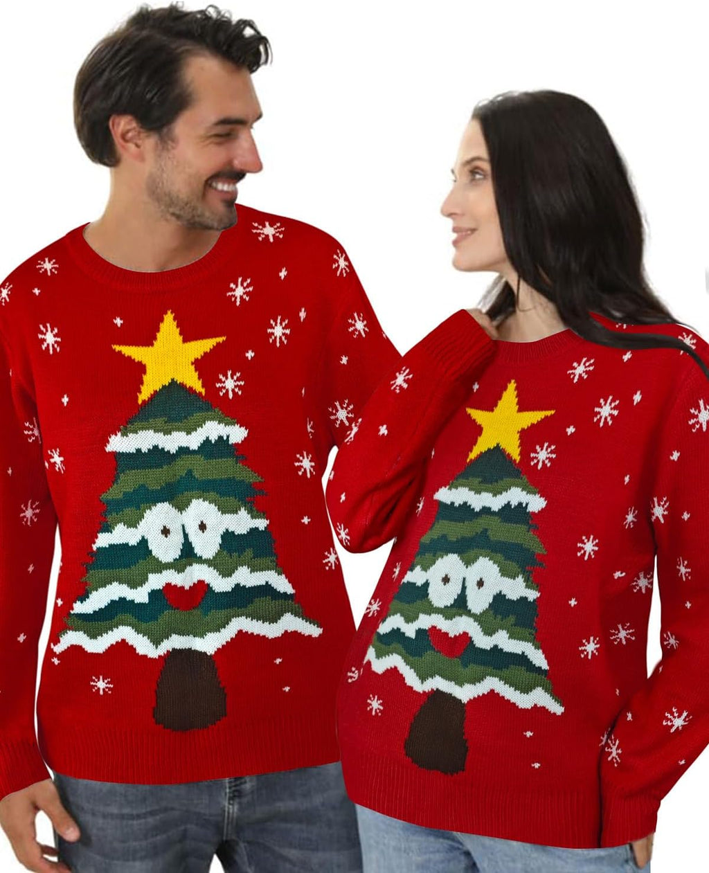 Goofy Christmas Tree Ugly Sweatshirt