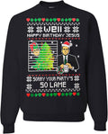 Sorry Your Party's So Lame Christmas Sweatshirt, view 21