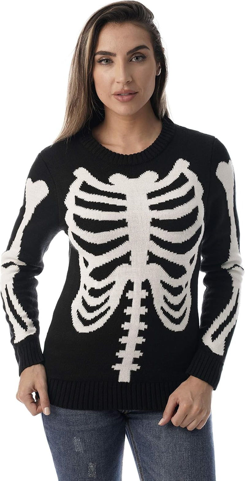 Skeleton Ugly Christmas Sweater, view 7