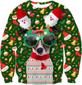 Party Dog Christmas Sweatshirt